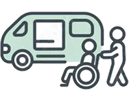 通院・外出支援アイコン